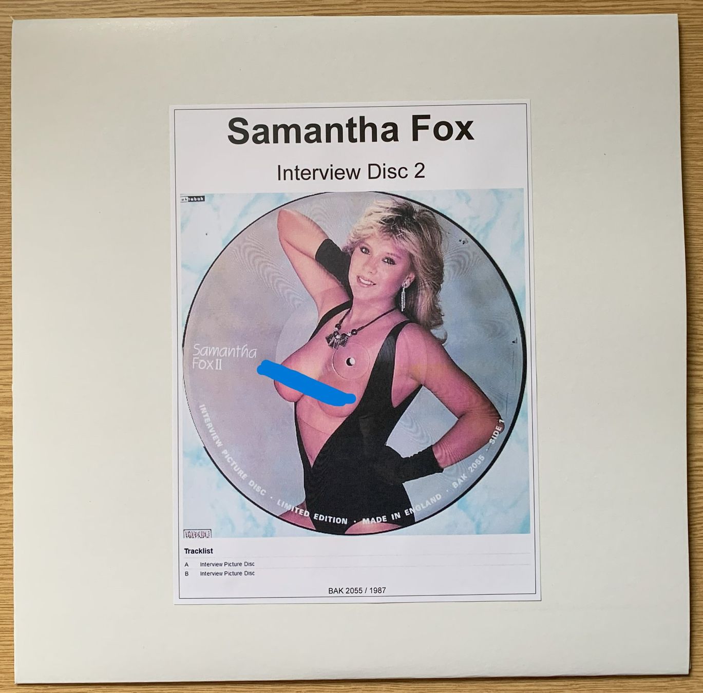 Vinyles: 3x Samantha Fox Picture Disc Interview – D'occasion à Hunzenschwil par  5