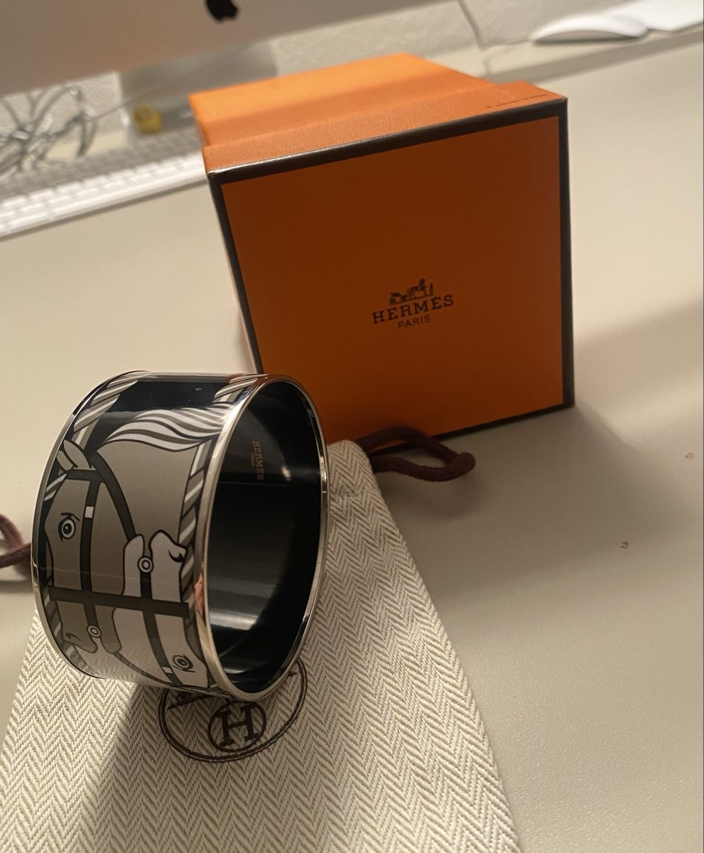 Hermès Armbänder & -reifen: Hermès equestrian bangle - Excellent! – Neu (gemäss Beschreibung) aus Herrliberg von non_5qdb 1