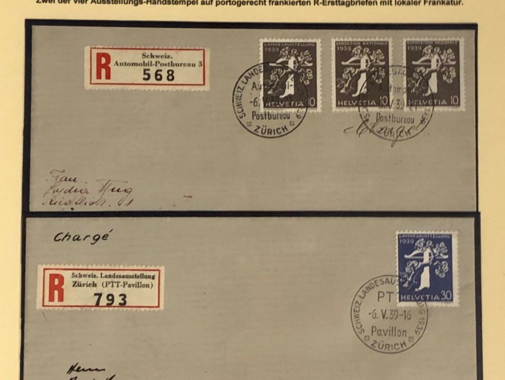 Tutti i francobolli: Ausstellungs-Sammlung PRÄMIERT, Blatt 4 – Usato da Lufingen venduto da Rac0 1