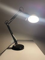 Ikea Arbeitsleuchte/Schreibtischlampe FORSÅ, schwarz