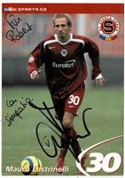 Mauro Lustrinelli bei Sparta handsigniert