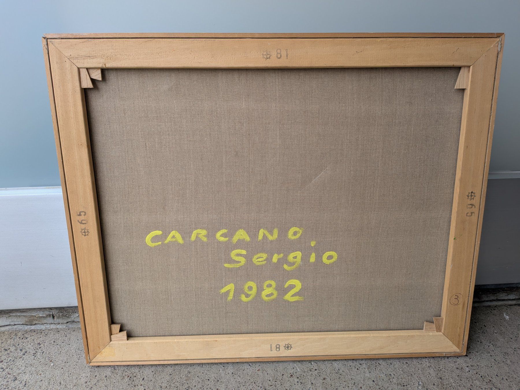 Dipinti: Gemälde Sergio Carcano 1930-1996 – Usato da Emmen venduto da magelan 5
