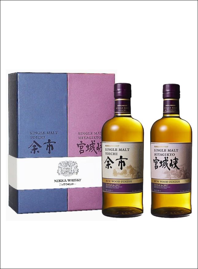 Nikka Spirituosen: Nikka Yoichi & Miyagikyo Rum Cask Finish – Neu und originalverpackt aus morcote von 66paolo