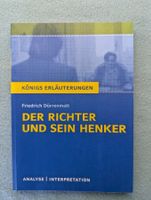 Dürrenmatt, der Richter und sein Henker, Königs Erläuterunge