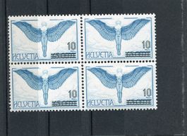 1938 Nr.22a.1.09 V'block mit Attest