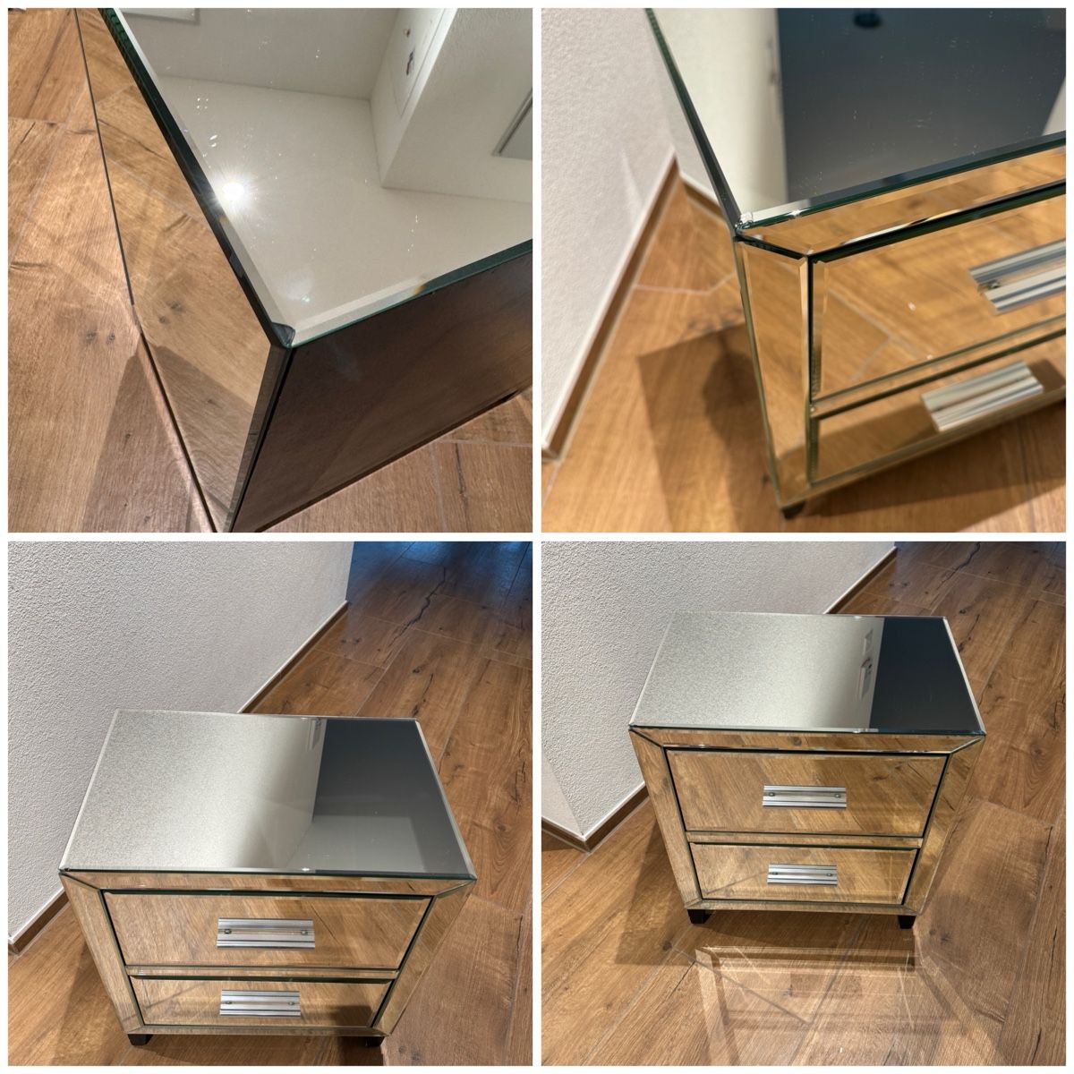 Comodini: 2 Spiegelnachttische 30x45x50cm – Nuovo (secondo la descrizione) da Lachen SZ venduto da nathiisch 6
