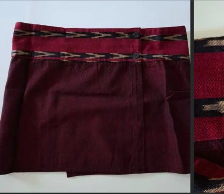 Wickelrock Bordeaux Gr. S / 36