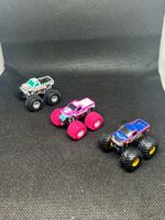 Micro Machines monster trucks vintage Galoob Toys x3