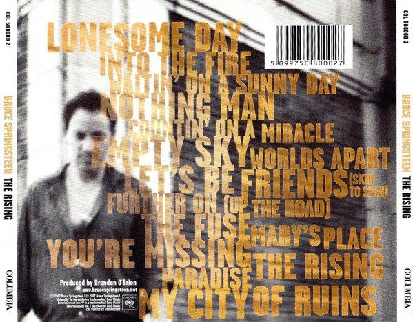CD: CD Bruce Springsteen - The rising (2002) – Usato da Möriken AG venduto da mineralia 1