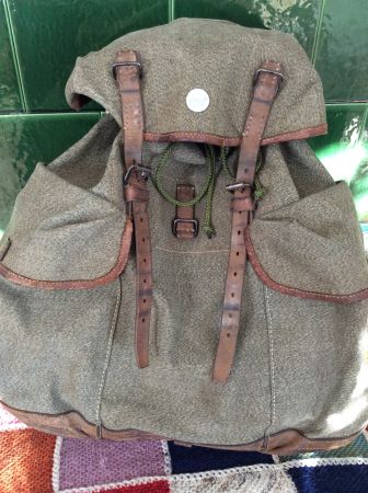 CH Armee. Waffenläuferrucksack/ Militärrucksack 1950