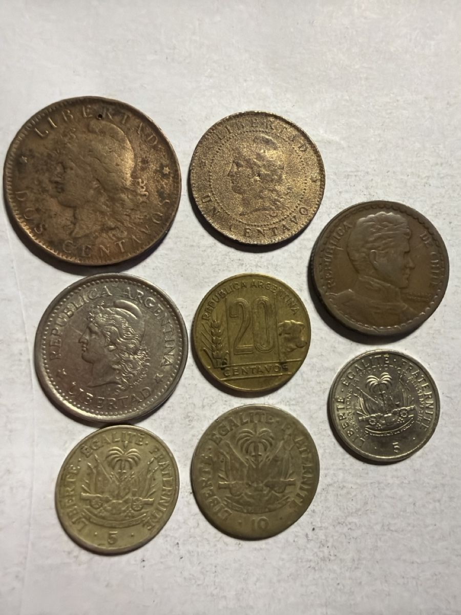 Tutti le monete: Monnaies Haïti & Argentine – Usato da Hittnau venduto da Pat_yl7f 1