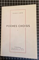 Poèmes Choisis de Maurice Carême - Rare Édition d'Hiver