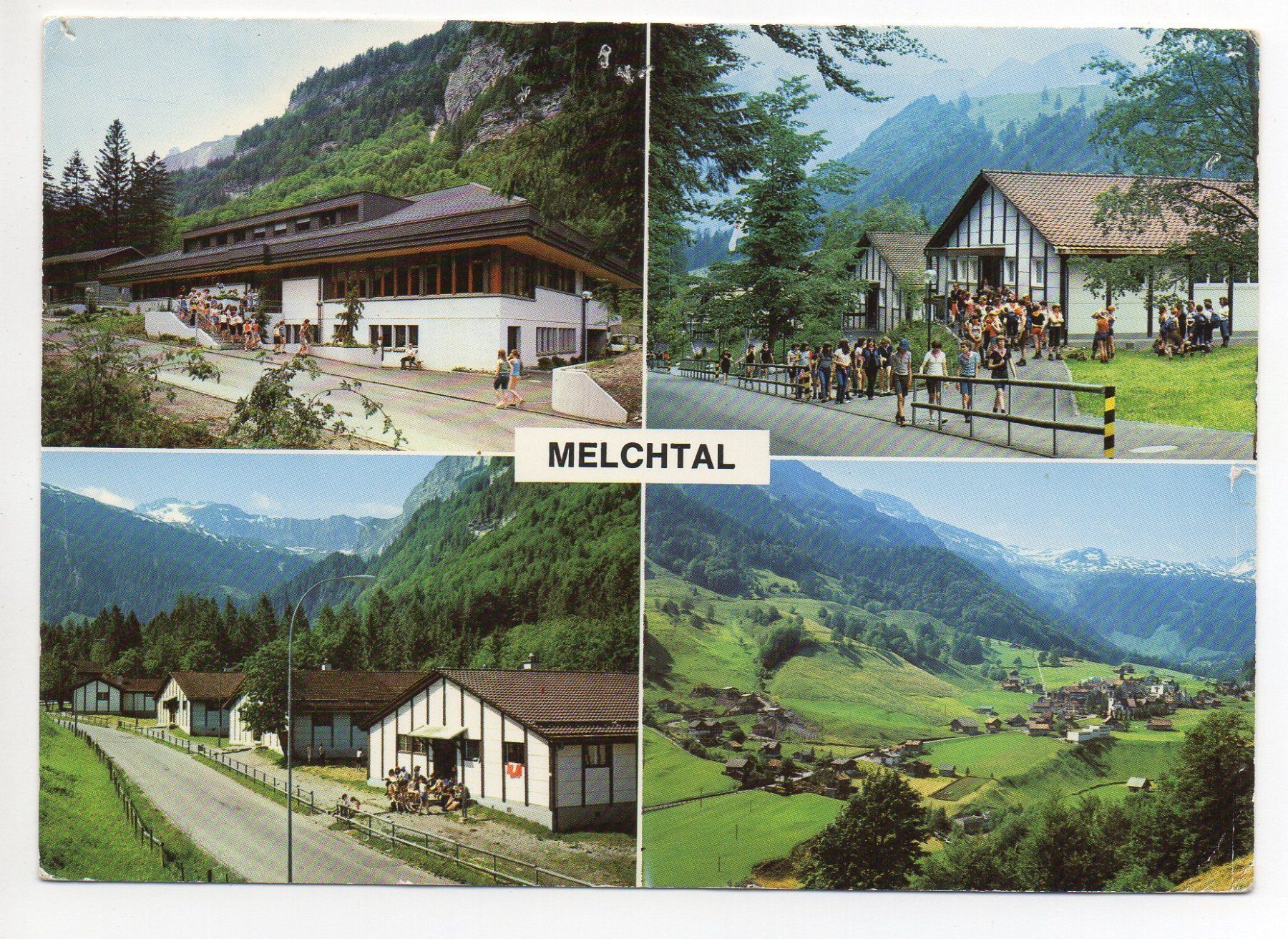 Cartoline postali: MELCHTAL Ferienlager – Usato da Jona venduto da philajona