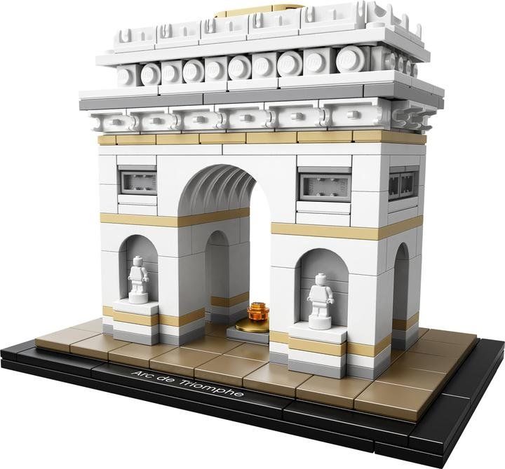 Lego Kit di costruzioni: Lego Architecture 21036 Arc de triomphe Triumphbogen – Usato da Oppligen venduto da Pin-Fall-Shop