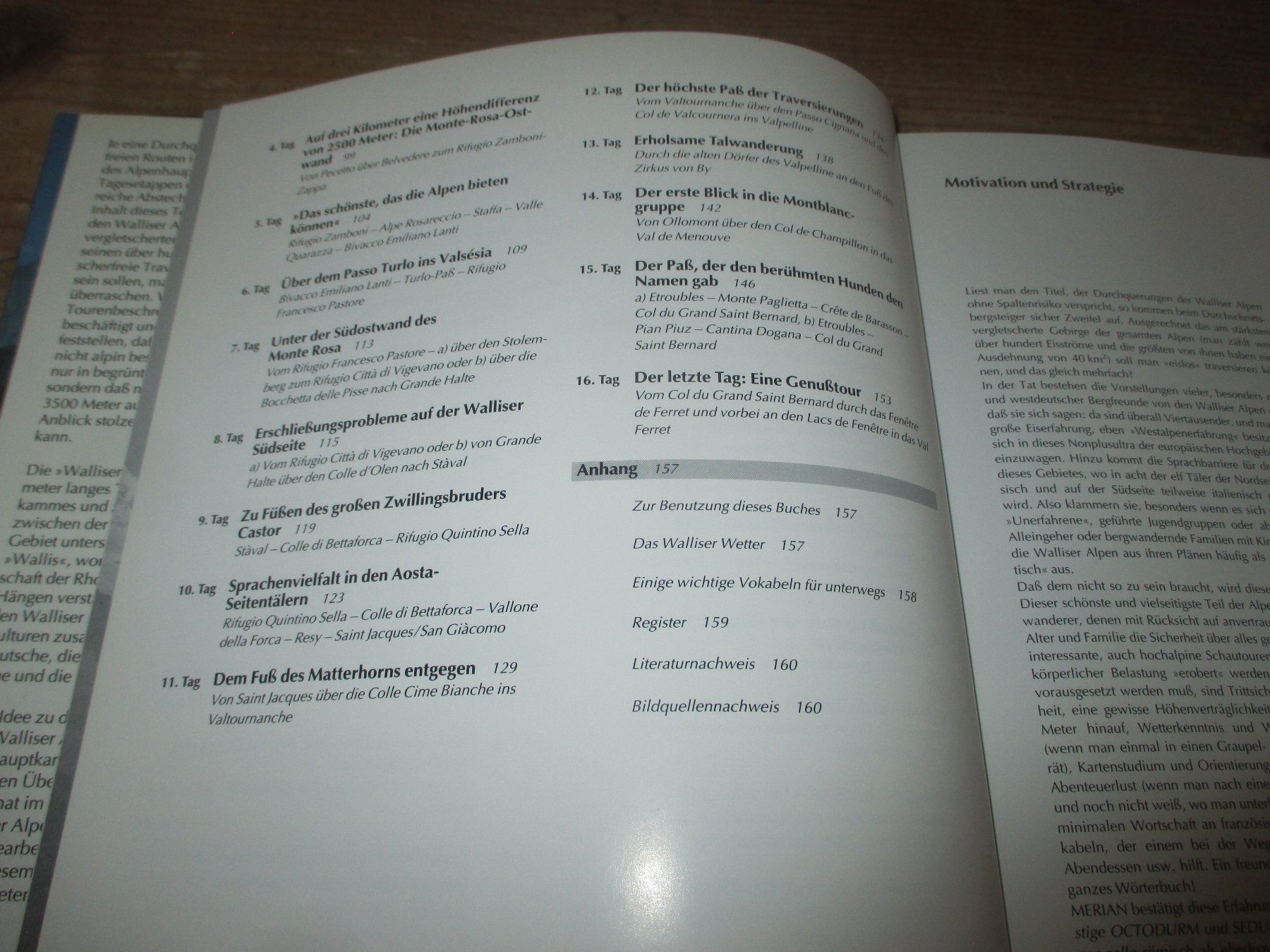 Livres: Weitwanderwege der Walliser Alpen – D'occasion à Flims - Dorf par Stagediver 4