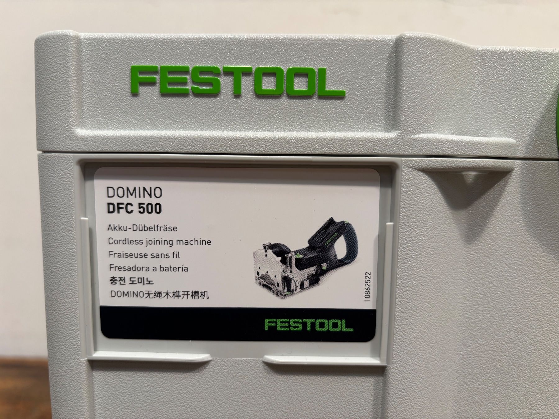 Festool Alle Maschinen: Festool Akku-Dübelfräse Domino DFC 500 E Basic Neuwertig – Neu (gemäss Beschreibung) aus Winterthur von ReUse_Baumarkt 7