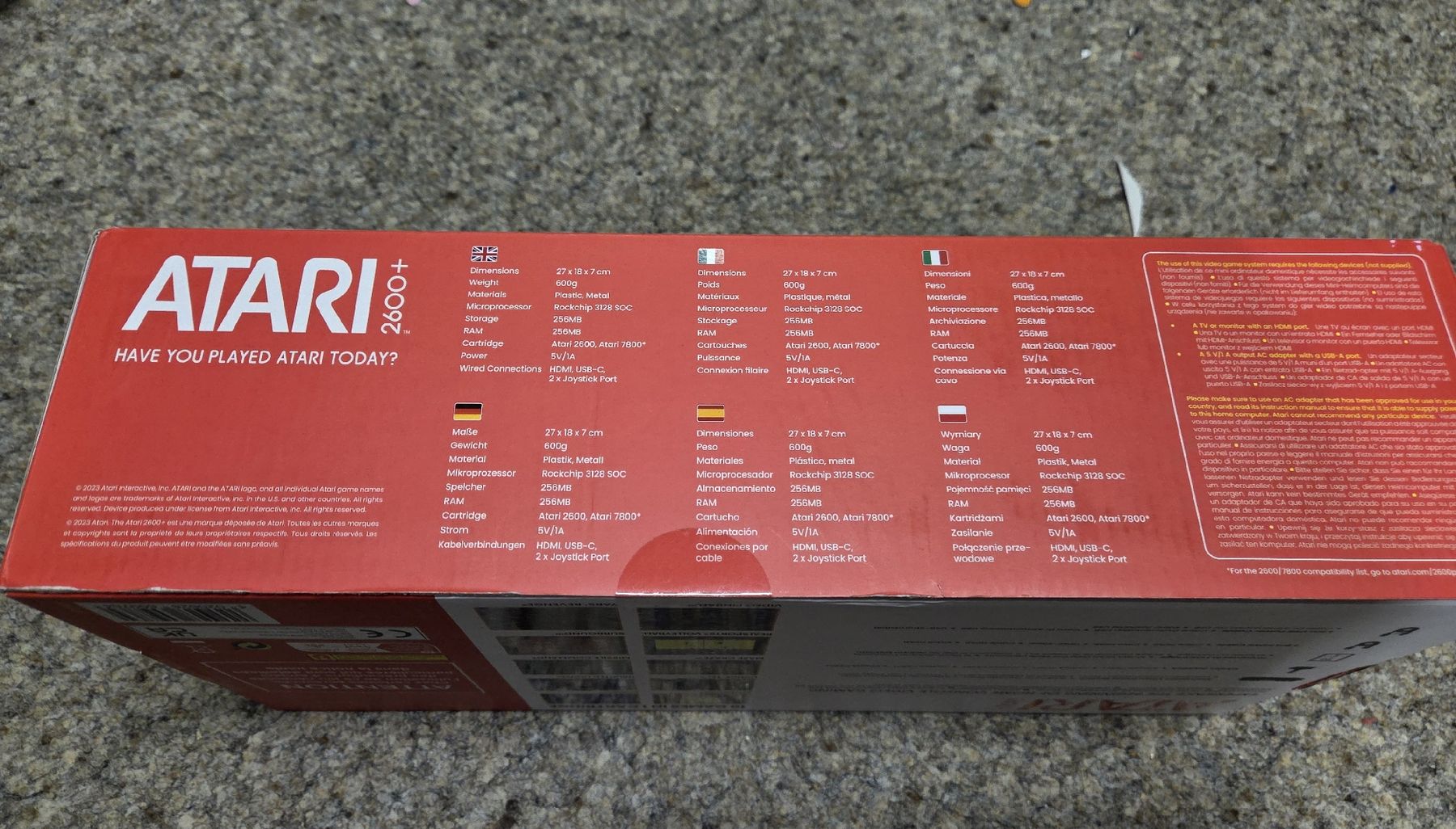 Atari Console: Atari 2600+ SEALED inkl. Spiel – Nuovo e nell'imballaggio originale da Reinach BL venduto da _MasterK_ 3