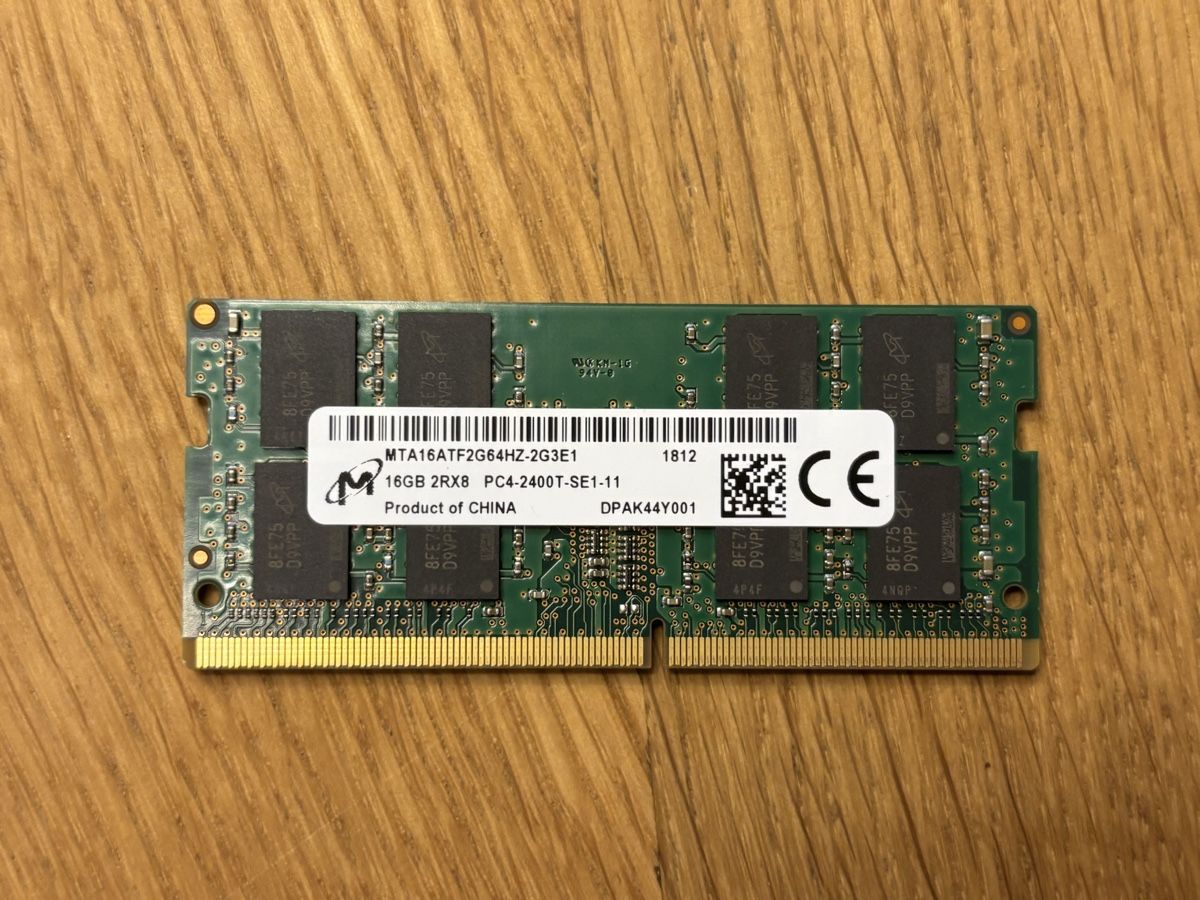 Memory / RAM: RAM Modul 16GB PC4 2400T SO Dimm – Gebraucht aus Buchrain von col_r8xc