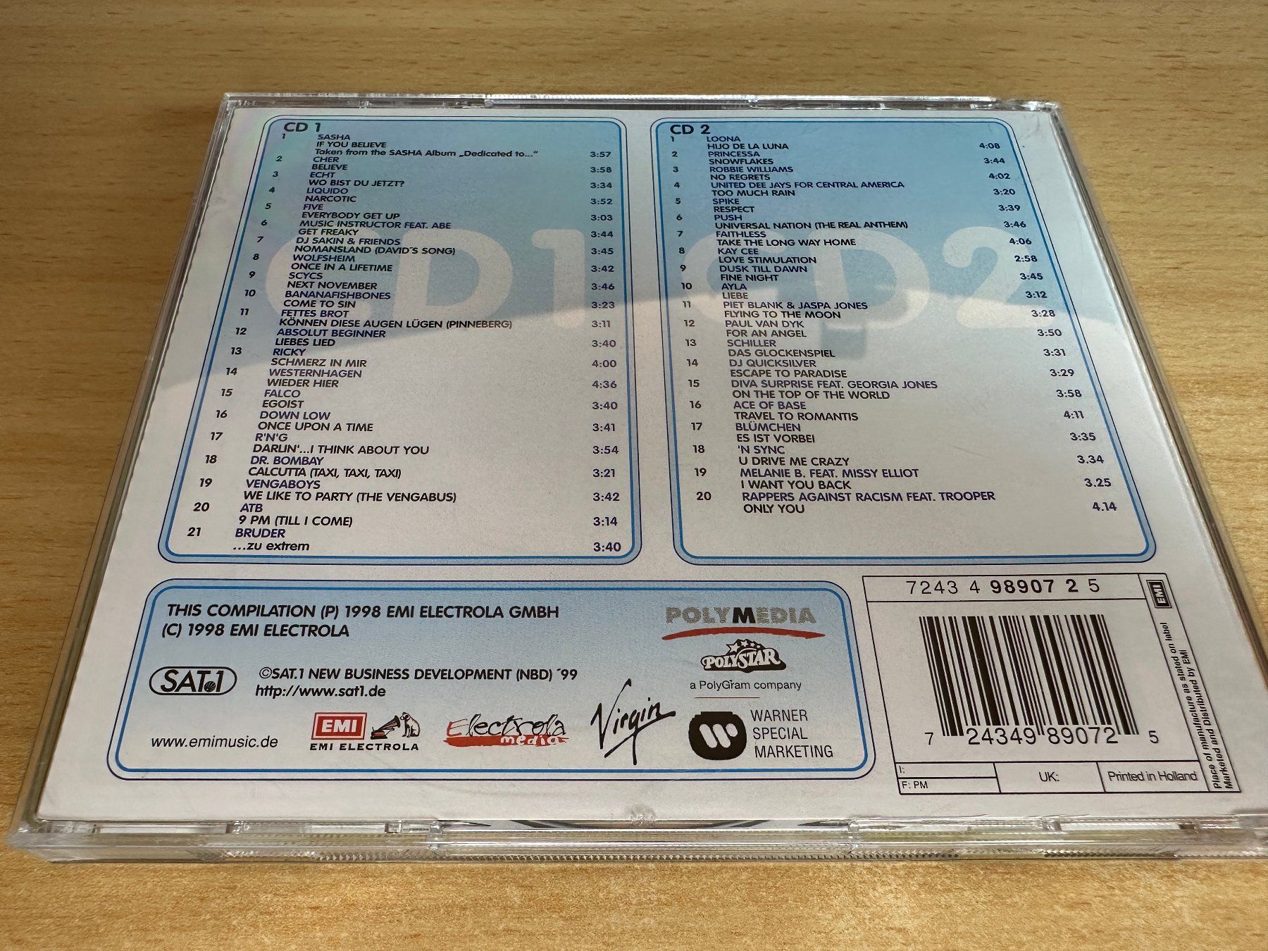 CDs: Various – Megahits 99 Die Erste - 2 CD – Gebraucht aus Rikon im Tösstal von Alpenmutz 1