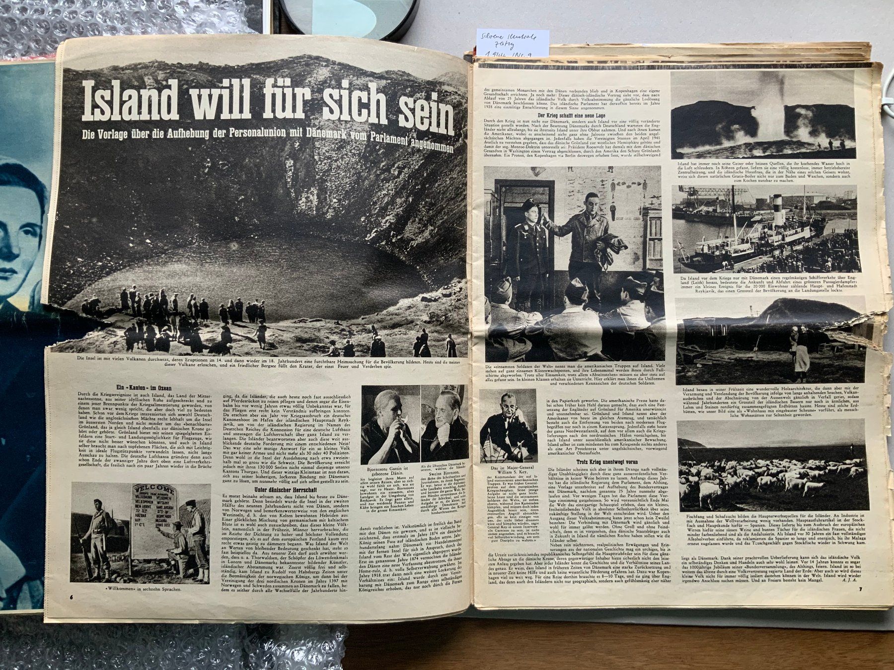 Riviste & Magazine: Schweizer Illustrierte Zeitung 1944 – Usato da Malans GR venduto da Antikeobjekte 1