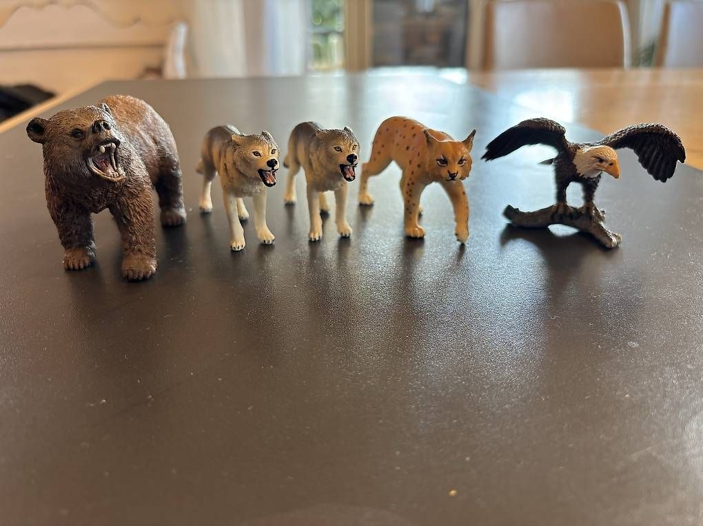 Jouets: Schleich Wildtiere  – D'occasion à Ersigen par daveni