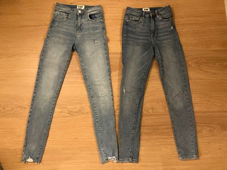 2 Jeans Gr. 158 (34), wie neu