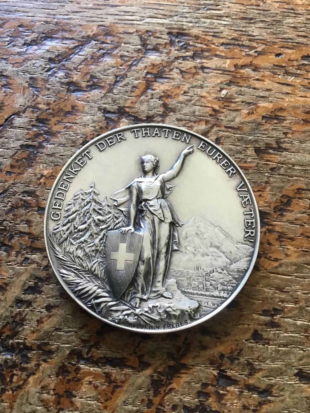Medaglie: Médaille Eidgenossisches Schützenfest Glarus 1932 – Usato da Fully venduto da Ruby97