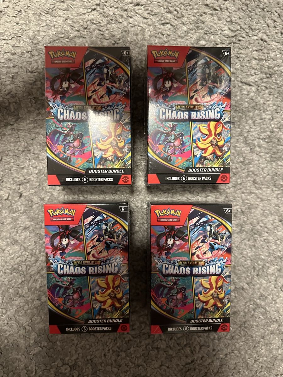 Pokémon Carte collezionabili: Chaos Rising Booster Bundle Sealed ENG – Nuovo e nell'imballaggio originale da Grafenried venduto da CapyCardClub