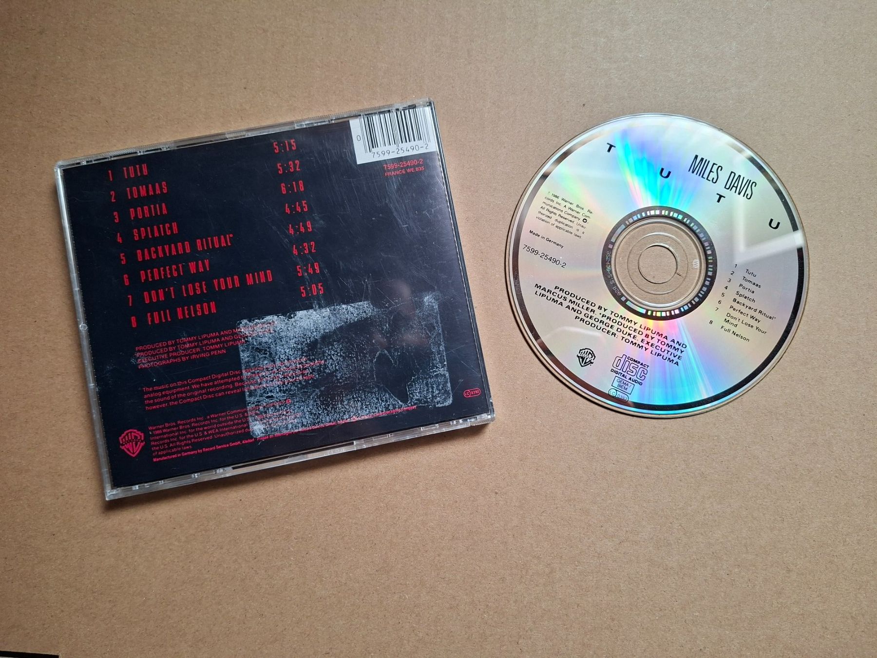 CD: Miles Davis CD TUTU Jazz – Usato da Burg AG venduto da ..machine_rec.. 1