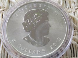 Silber Maple Leaf 1 oz - 2015