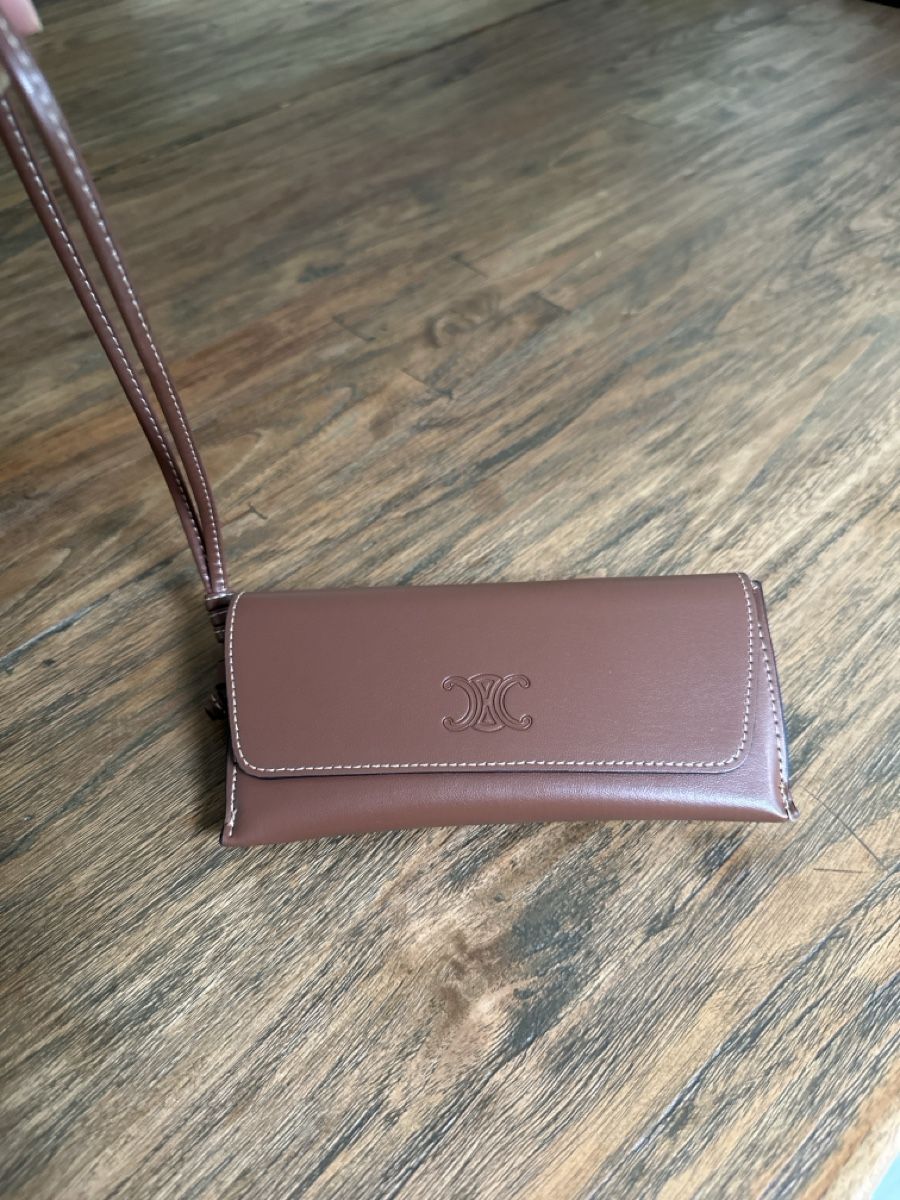 Celine Occhiali & Lenti: Celine Sonnenbrille mit Etui, Braun – Usato da Zürich venduto da shoppingmandy 4