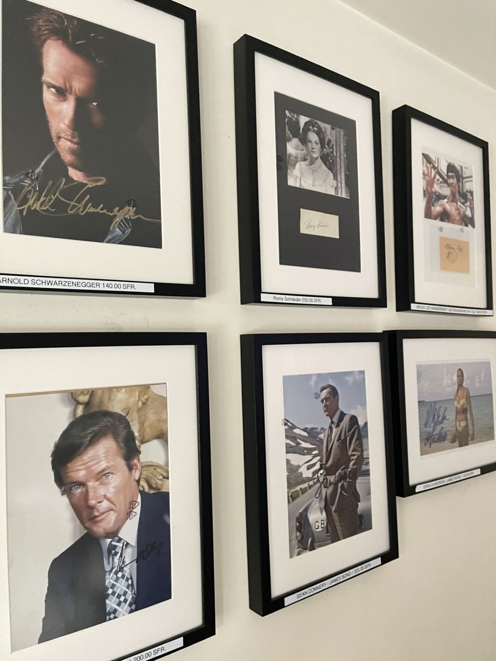 Autografi: ARNOLD SCHWARZENEGGER GERAHMT ORIG. AUTOGRAMM – Usato da Egg b. Zürich venduto da Dbunny 2