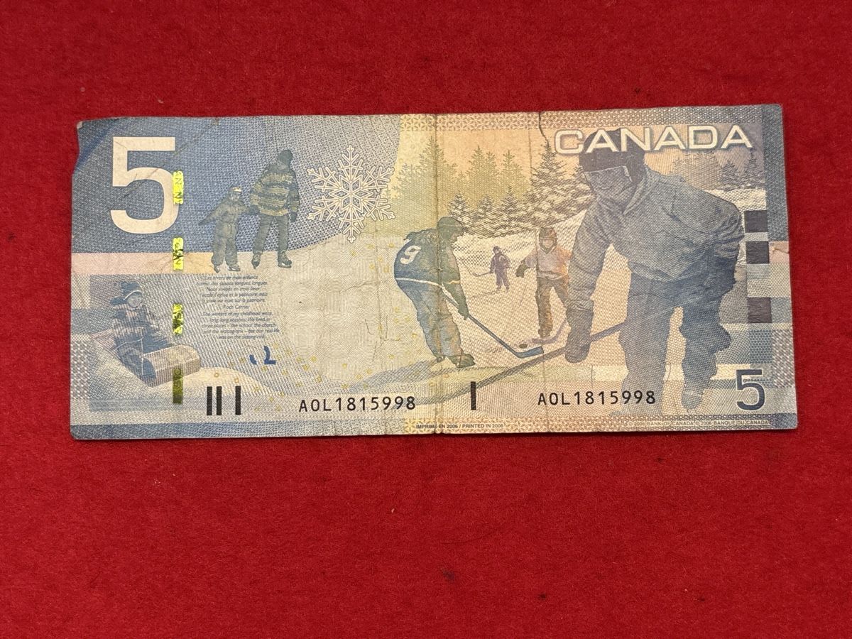 Banconote: Billet Canada 🇨🇦  – Usato da Bussigny venduto da Numk 1