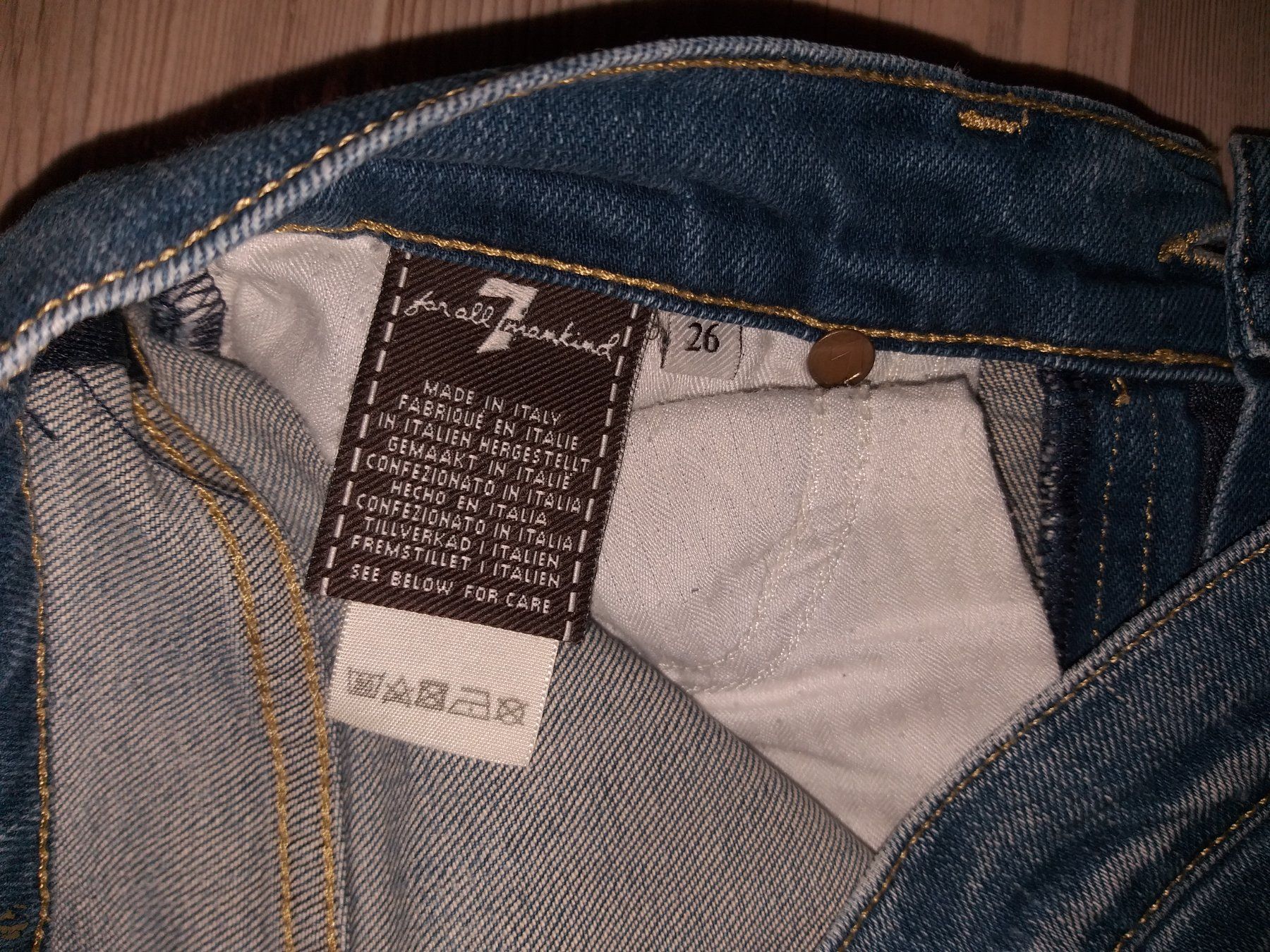 Mankind Jeans: Jeans FOR ALL 7 MANKIND     Taille / Grosse W26 – Usato da Cossonay-ville venduto da Super-Price-Quality 7