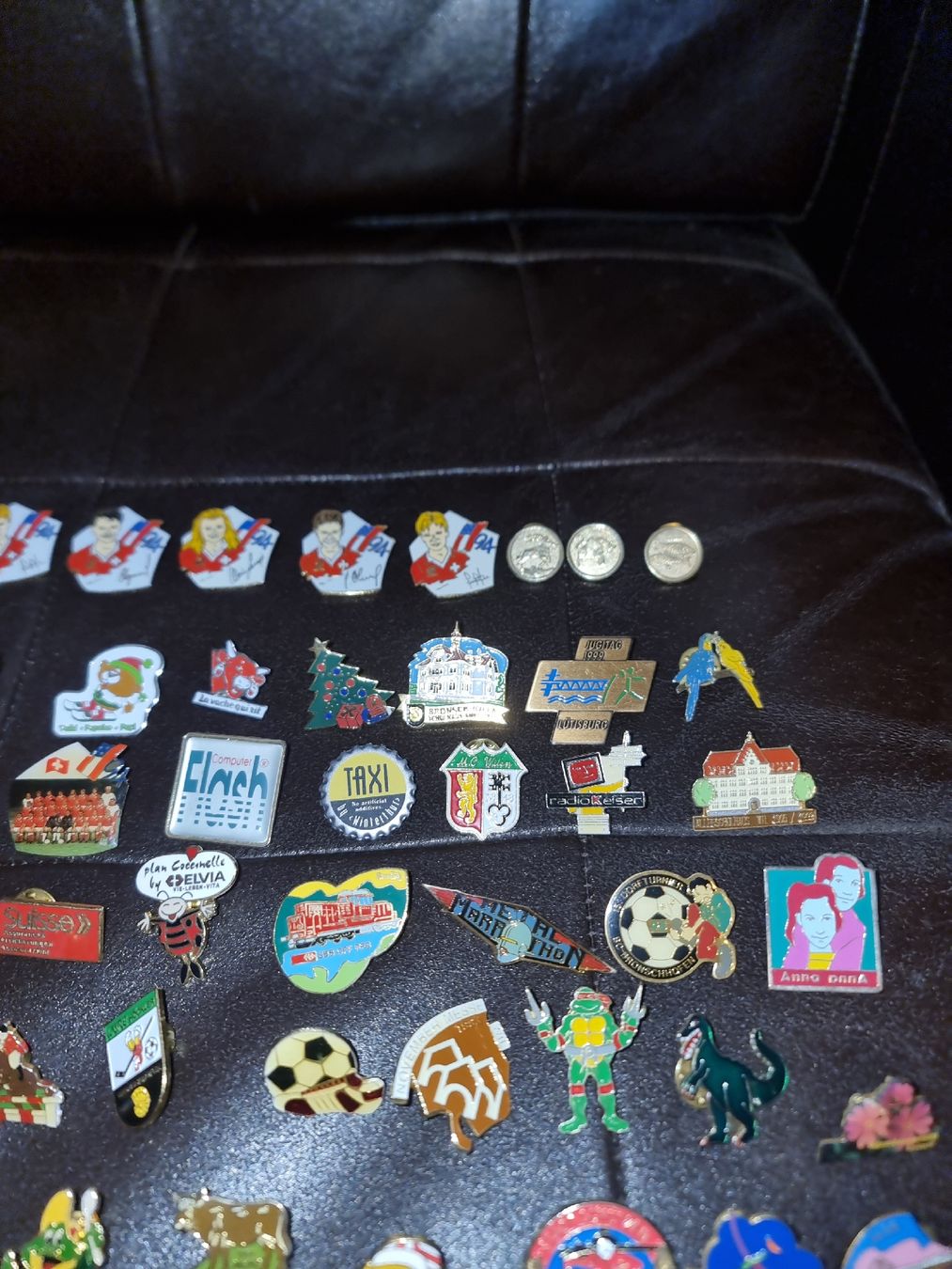 Placchette & Badge: Grosse Pinsammlung mit 102 Pins – Usato da Bronschhofen venduto da dvnb 2