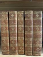 History of England by Smollett 1810 vol. I-III-IV-V-VI