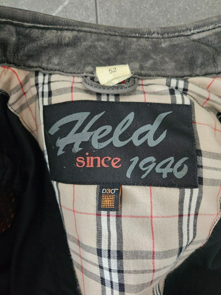 Held Giacche: Held Leder Motorradjacke Grösse 52 – Usato da Rothenburg venduto da mag_y99v 4