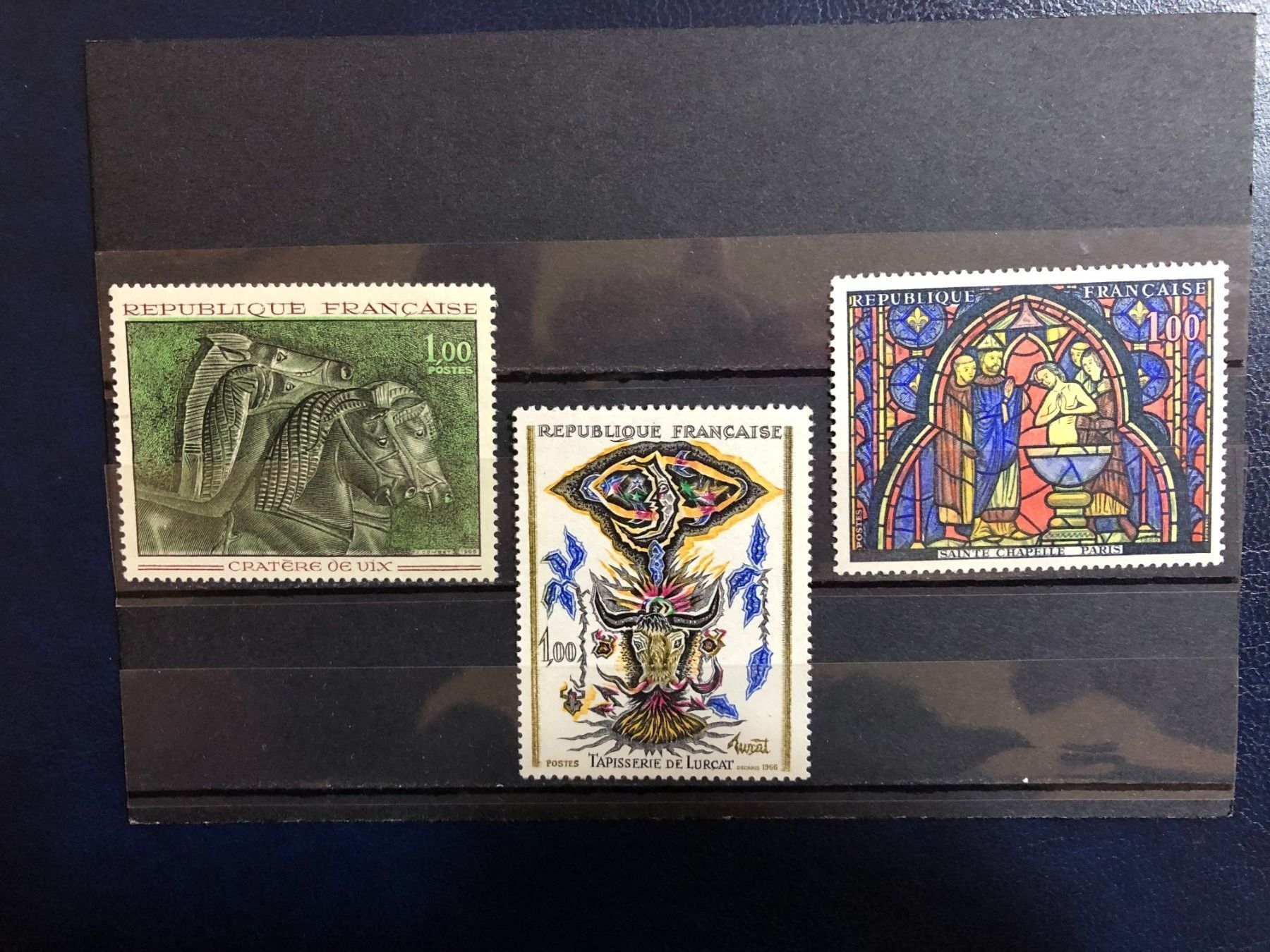 Alle Briefmarken: Musée imaginaire 1966 3 tableaux neufs** – Neu und originalverpackt aus Lausanne von ffhoud