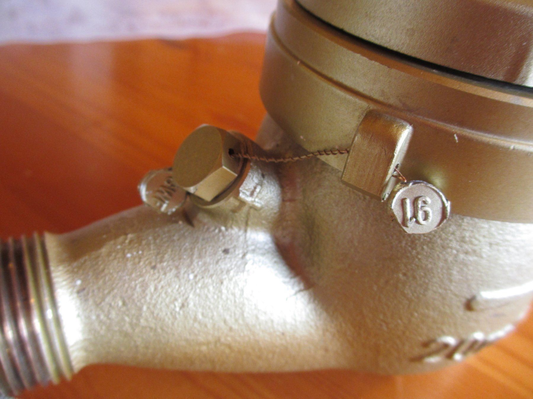 Mesurer: Wasseruhr Wasserzähler Metall Robust GWF – D'occasion à Bleiken par aladin59 6