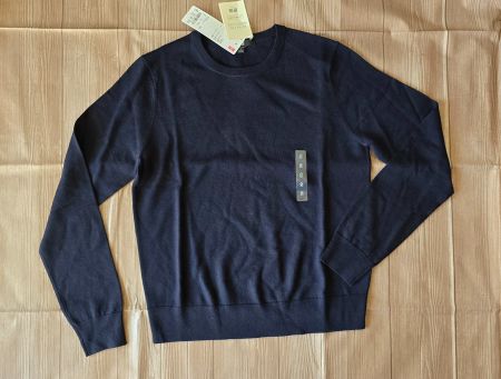 Uniqlo Merino Wolle Pullover - S - dunkelblau 5️⃣
