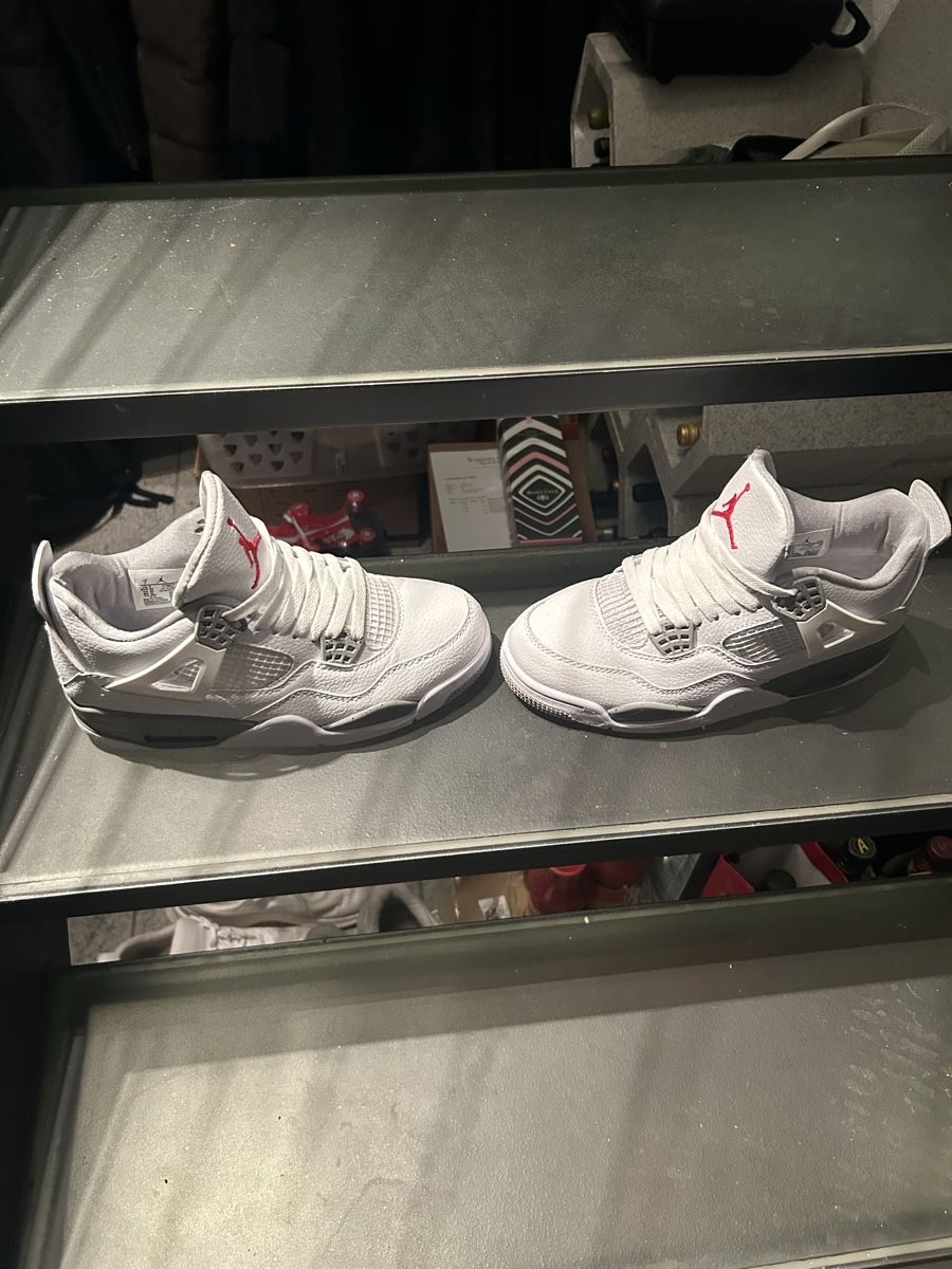 Jordan Scarpe da uomo: Jordan 4 Retro White Oreo – Nuovo (secondo la descrizione) da Basel venduto da ang_rz7p 4