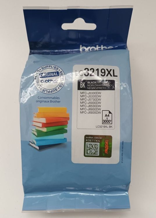 Brother MFCJ5330, MFCJ5930 black Patrone, LC3219XLBK Kaufen auf Ricardo