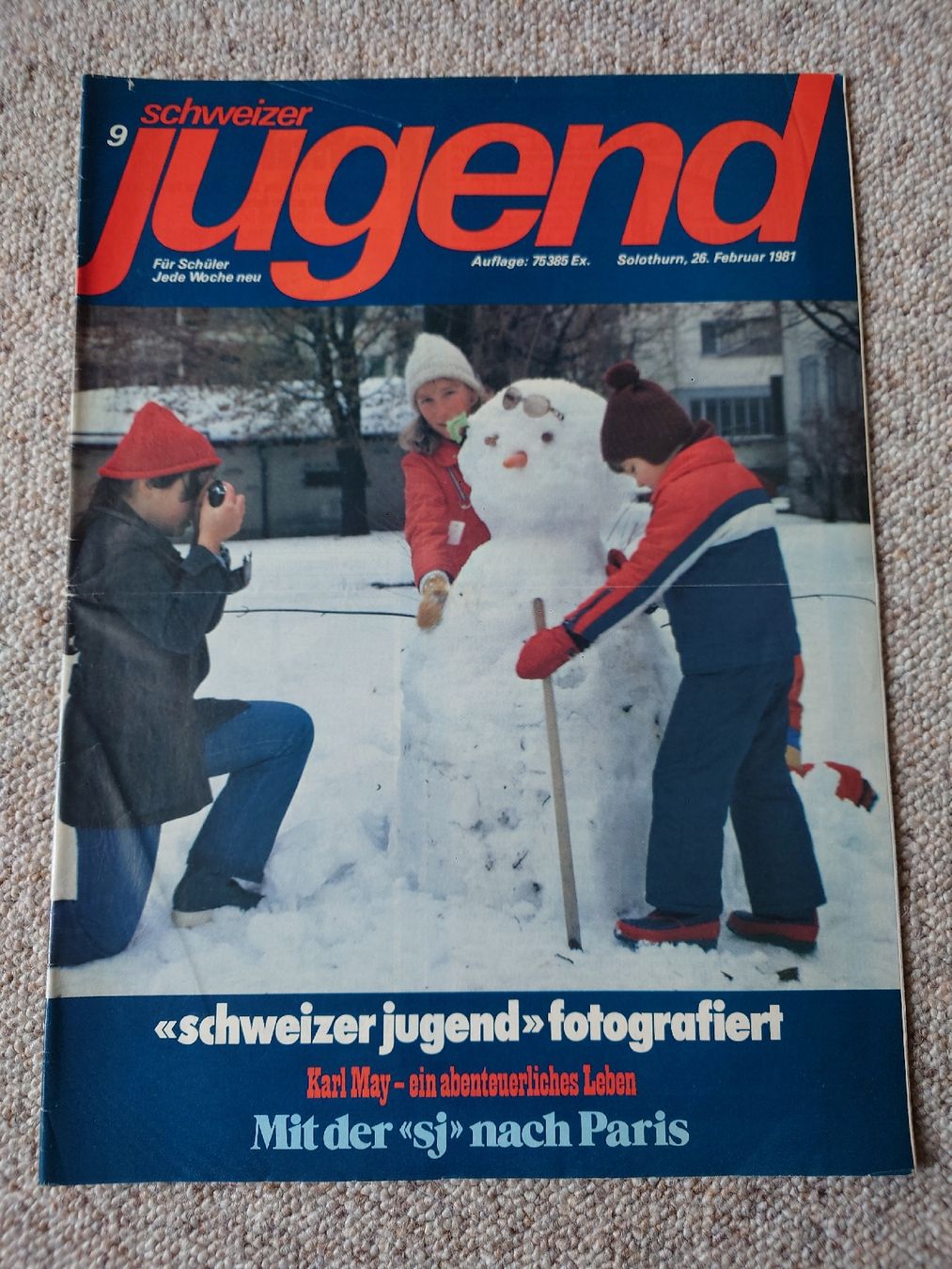 Zeitschriften & Magazine: Heft "Schweizer Jugend" 09/81 – Gebraucht aus Münchwilen TG von