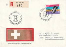 Tag der Briefmarke 1971 Rüti,  Umschlag