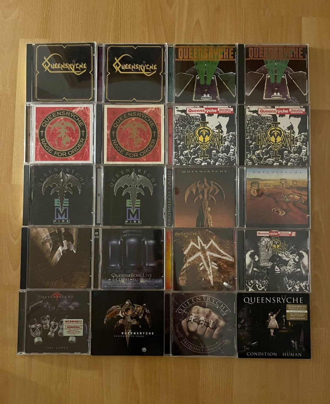 CDs: QUEENSRYCHE CDs – D'occasion à Sevelen par Sparta01