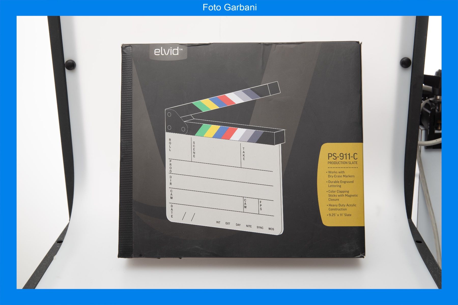 CD: Ciak Elvid PS-911-C producion slate – Usato da Muralto venduto da FotoGarbani