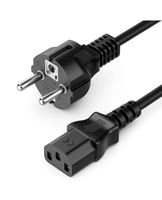EU DE FR Stromkabel PC Computerkabel Monitor Netzkabel
