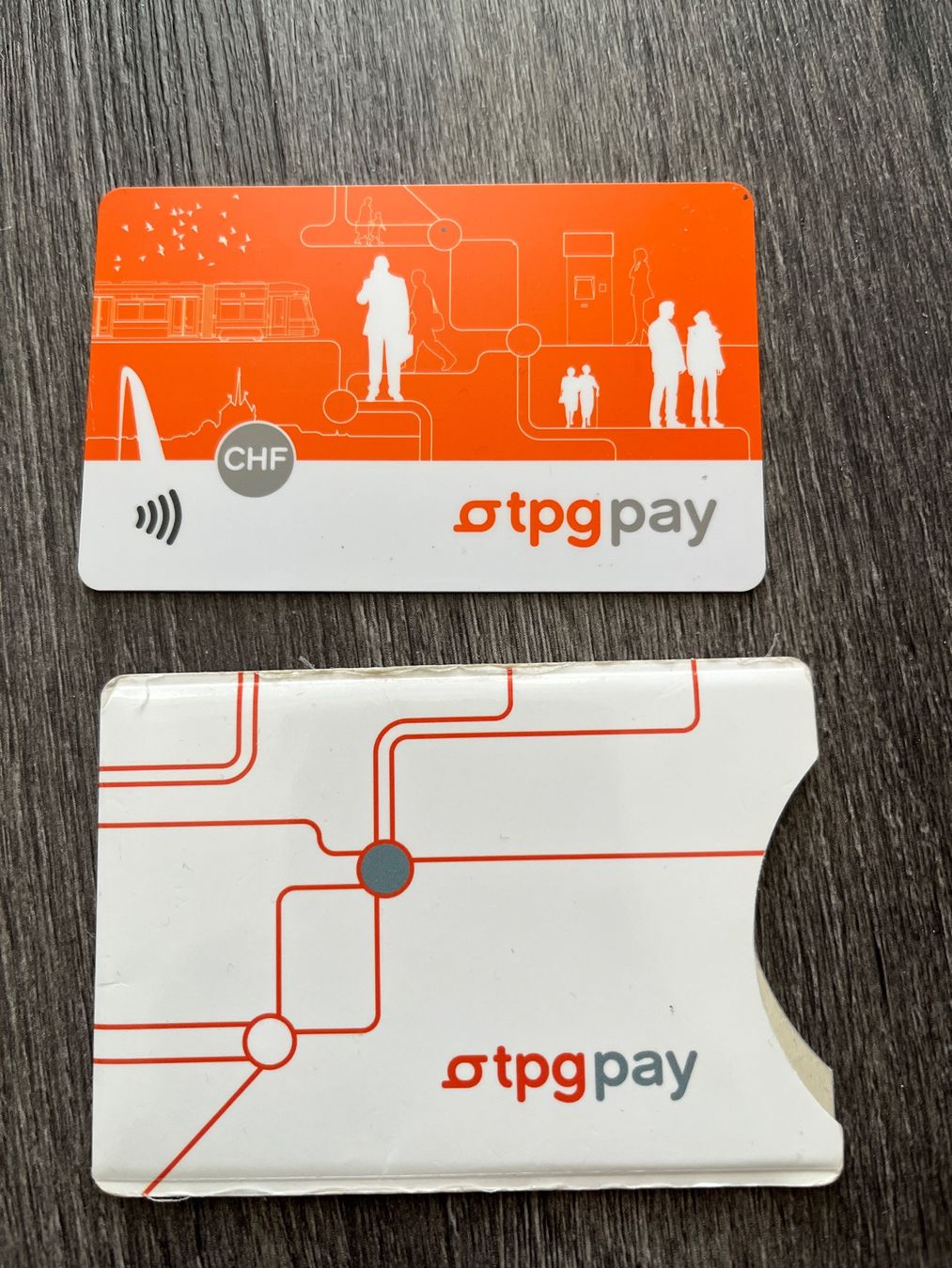 Cartoline: Carte TPG pay neuve valeur CHF 20.- – Nuovo e nell'imballaggio originale da La Plaine venduto da sil4555