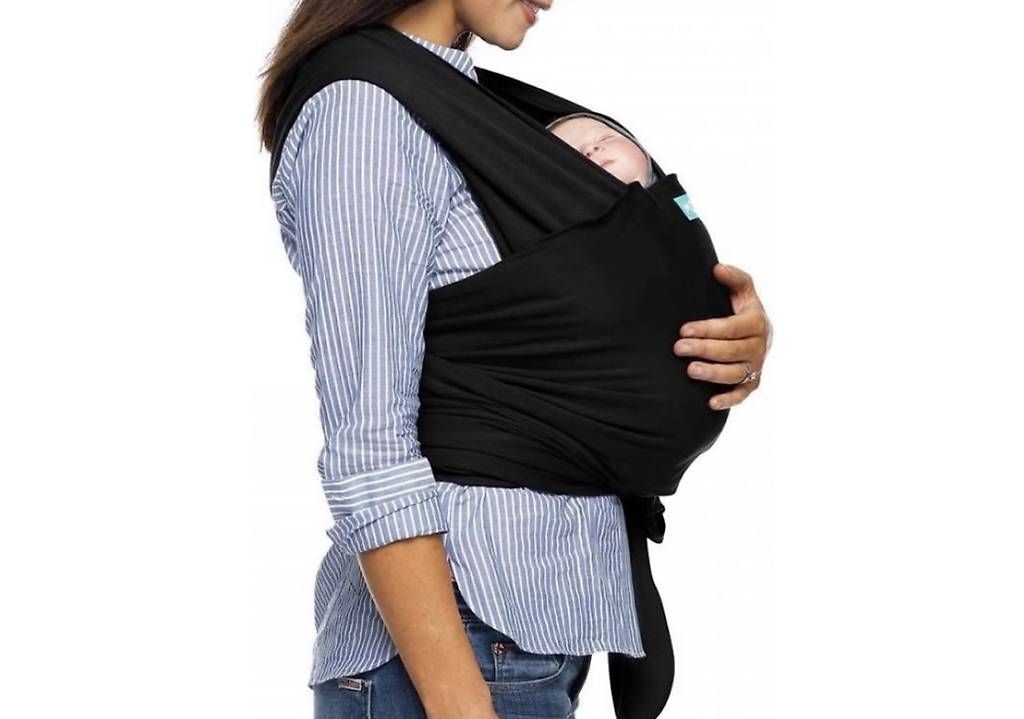 Porte-bébés ventraux & dorsaux: Moby Wrap Tragetuch Schwarz – D'occasion à bern par Ruzenka 1