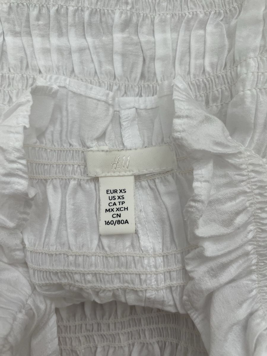 Top: H&M Top weiss – Nuovo (secondo la descrizione) da Untersiggenthal venduto da bla_55sl 2